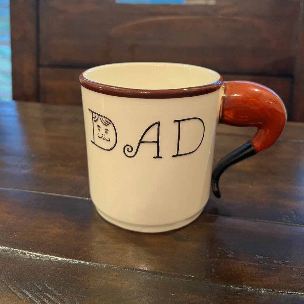 Vintage Lefton Exclusives Dad Coffee Mug